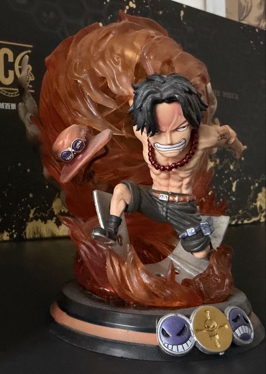 Statuette: Ace One Piece Figure Fuoco🔥 – Usato da S. Pietro venduto da pap_nd2w 2