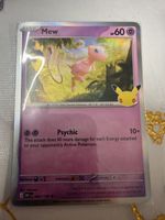 Pokemon mew 30th english ab 🆎 1 chf