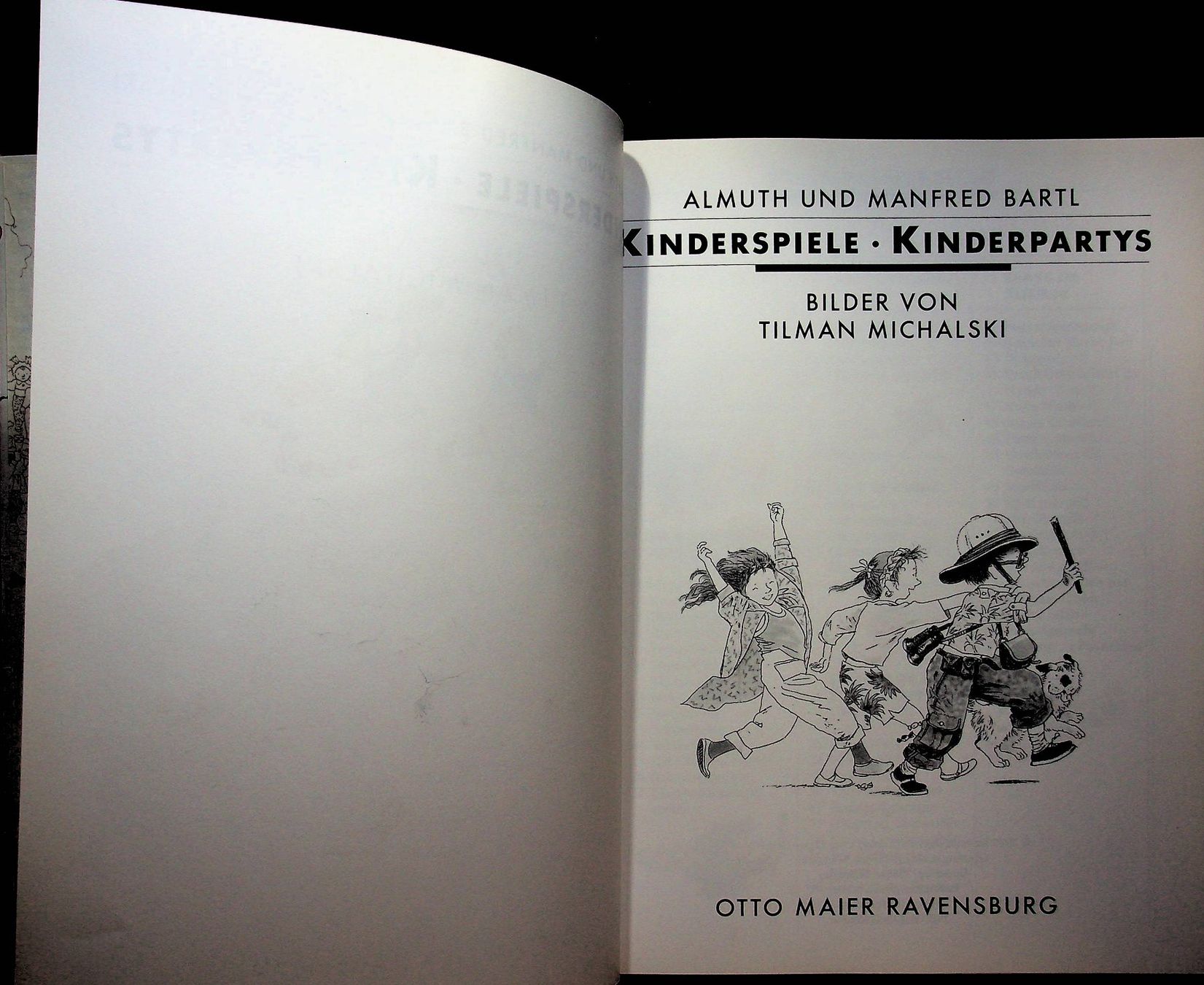 Bücher: Bartl/Michalski  Kinderspiele Kinderpartys Ravensburger – Gebraucht aus Reitnau von Zaomir 4