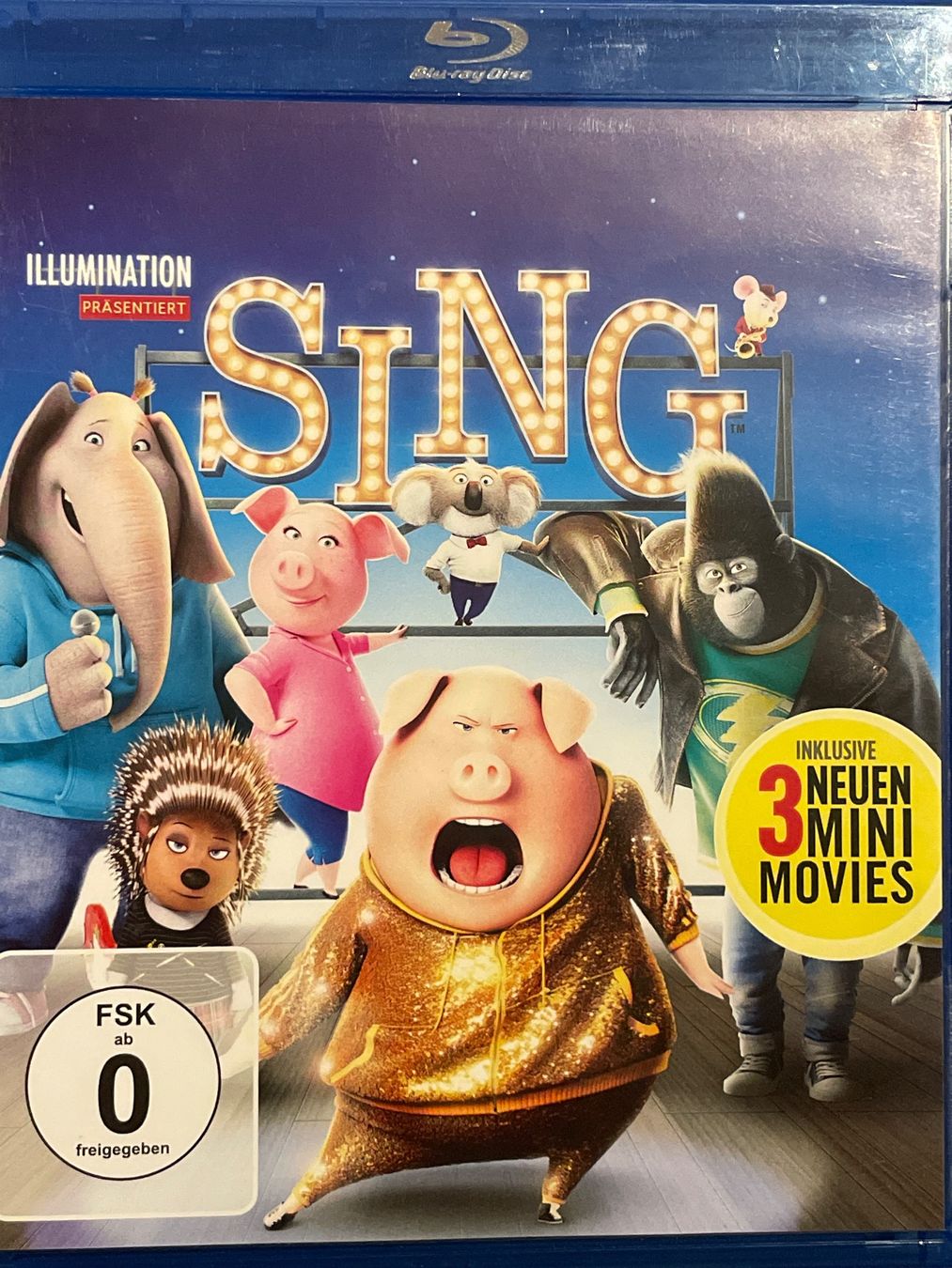 Alle DVDs: Sing   (2016) – Neu (gemäss Beschreibung) aus Waldenburg von Gonzo8