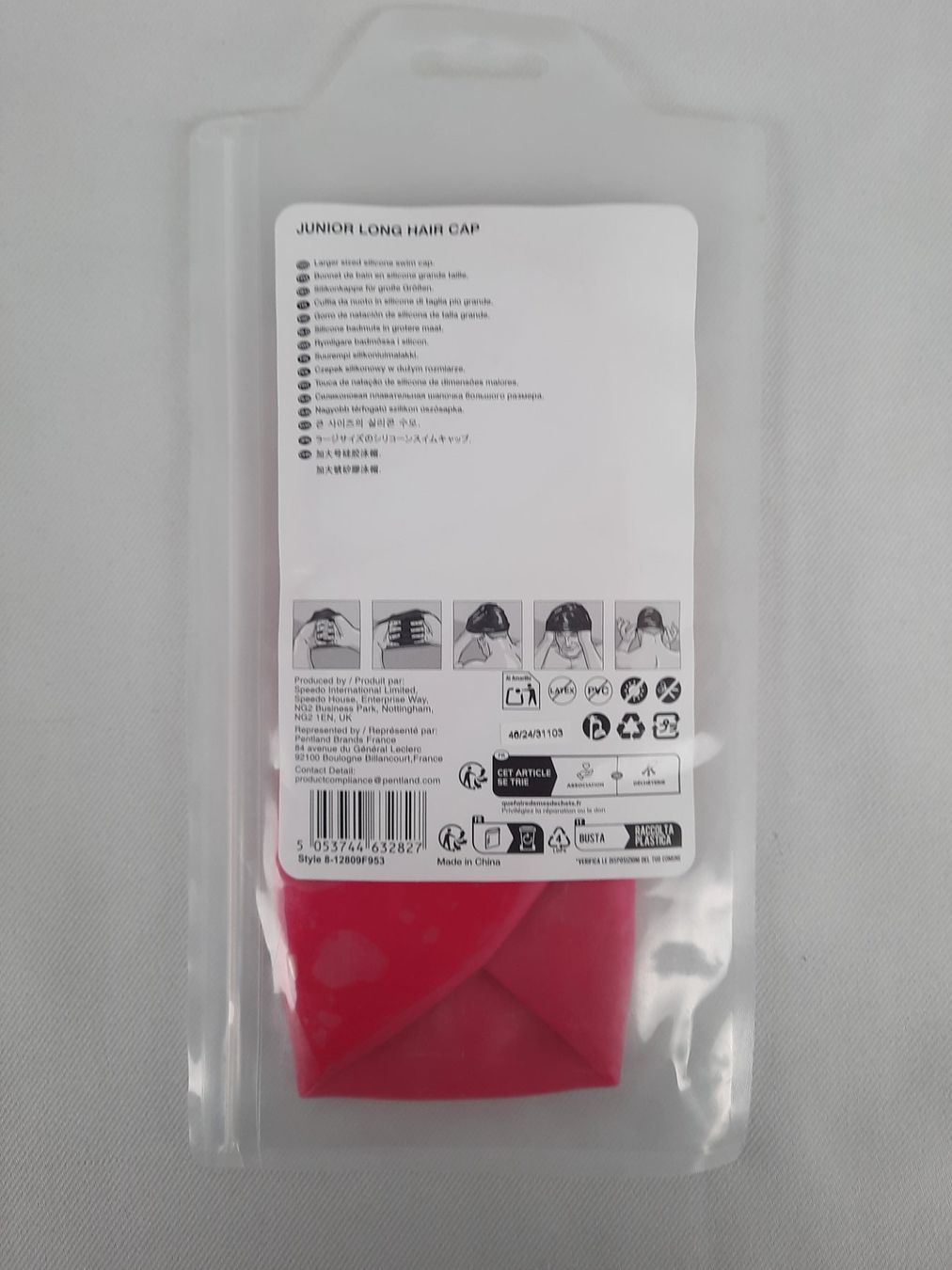 Speedo Altro abbigliamento per bambina: SPEEDO Junior Long Hair Cap – Nuovo (secondo la descrizione) da Beinwil am See venduto da Restwert_Beinwil 1