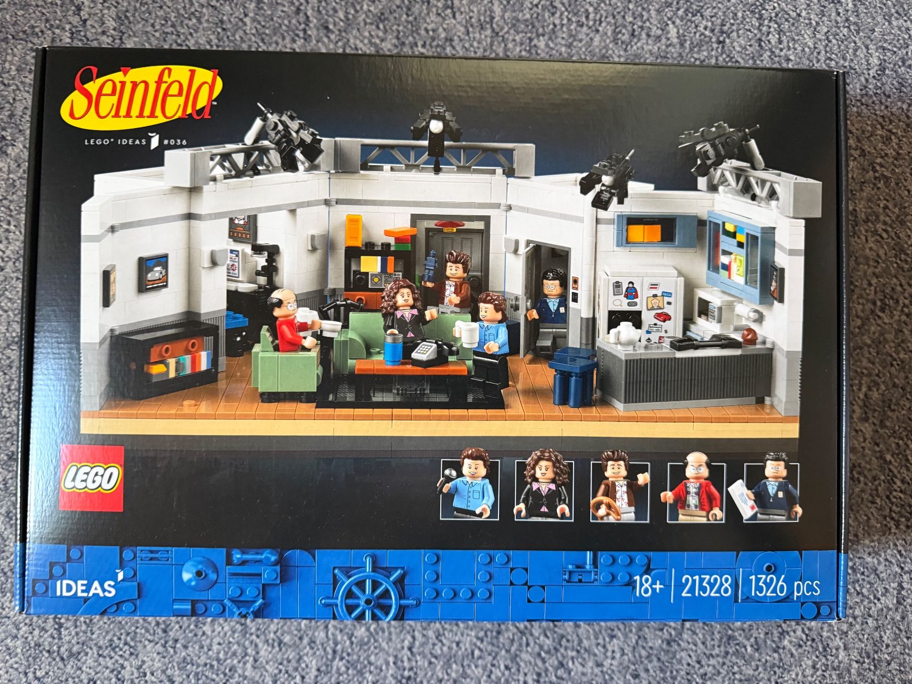 Lego Kit di costruzioni: Lego Ideas Seinfeld - 21328 – Nuovo e nell'imballaggio originale da Basel venduto da zekzek