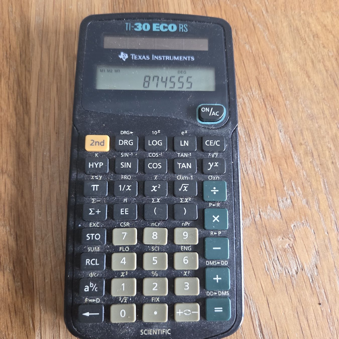 Texas Instruments Taschenrechner: Taschenrechner Texas Instruments TI-30 ECO RS – Gebraucht aus Stans von Ducati16