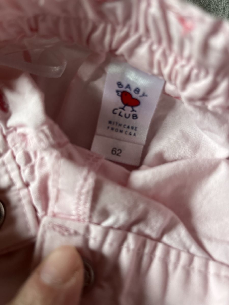 C&A Pantaloni: Baby Sommerhose rosa C&A – Usato da Rodersdorf venduto da estherdaphne 2