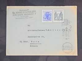 CL25 Enveloppe + Timbre Autriche 1968