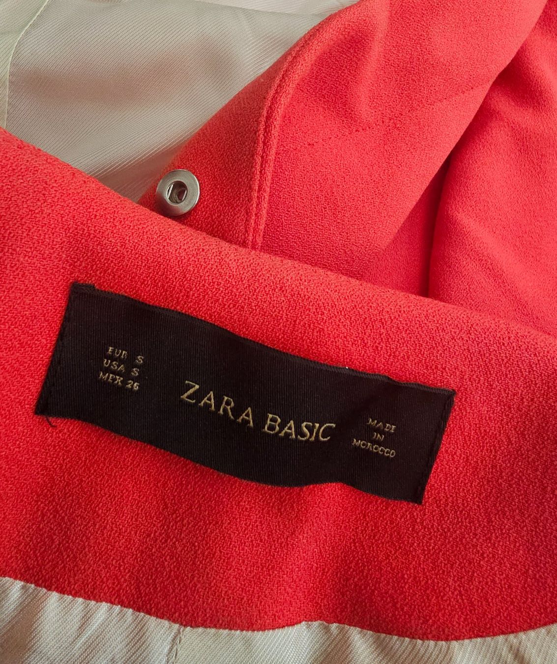 Zara Giacche: ZARA Basic edler Blazer Gr. S in Rot neuw. – Nuovo (secondo la descrizione) da Füllinsdorf venduto da Sunnebliemli7 3