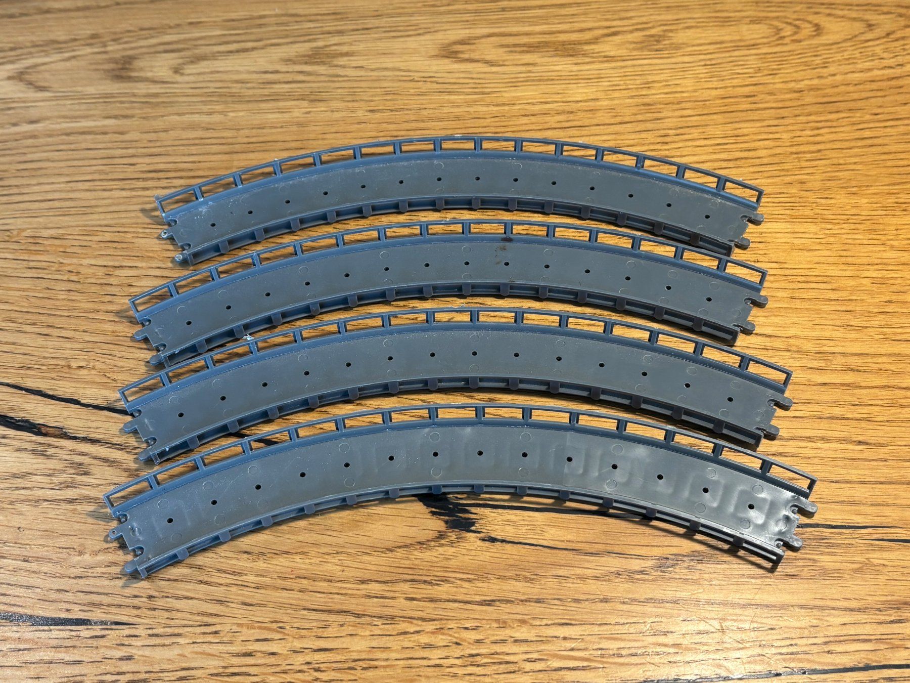 Modellini di ferrovie: L2171: 4 Stück Brückenelemente (Spur N) – Usato da Birsfelden venduto da Birs_25