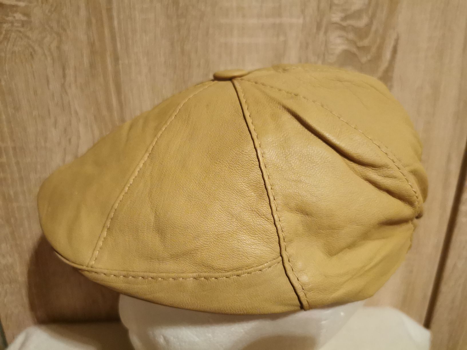 Copricapi, berretti & cappellini: Leder Kappe 1 Size – Nuovo e nell'imballaggio originale da Schlieren venduto da vlalif 2