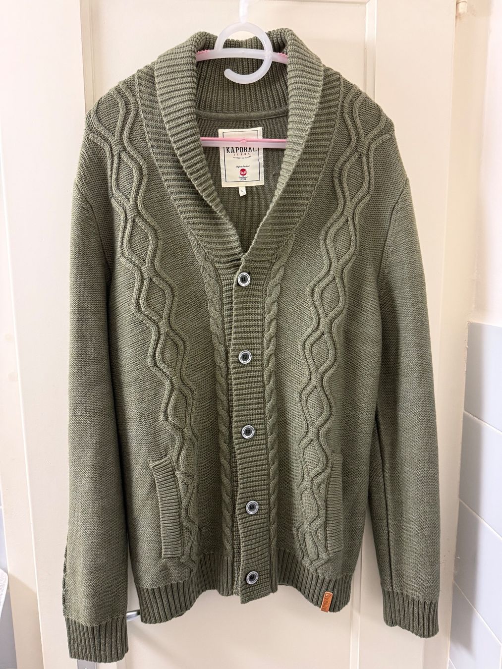Vestes: Green jacket KAPORAL JEANS - L – D'occasion à Leysin par Mr.Matthew