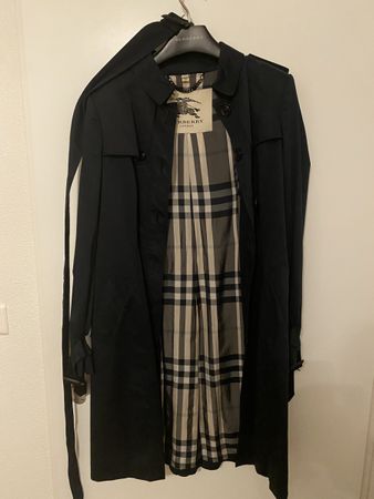 Burberry Damen Trenchcoat Mantel GR 40Schwarz -