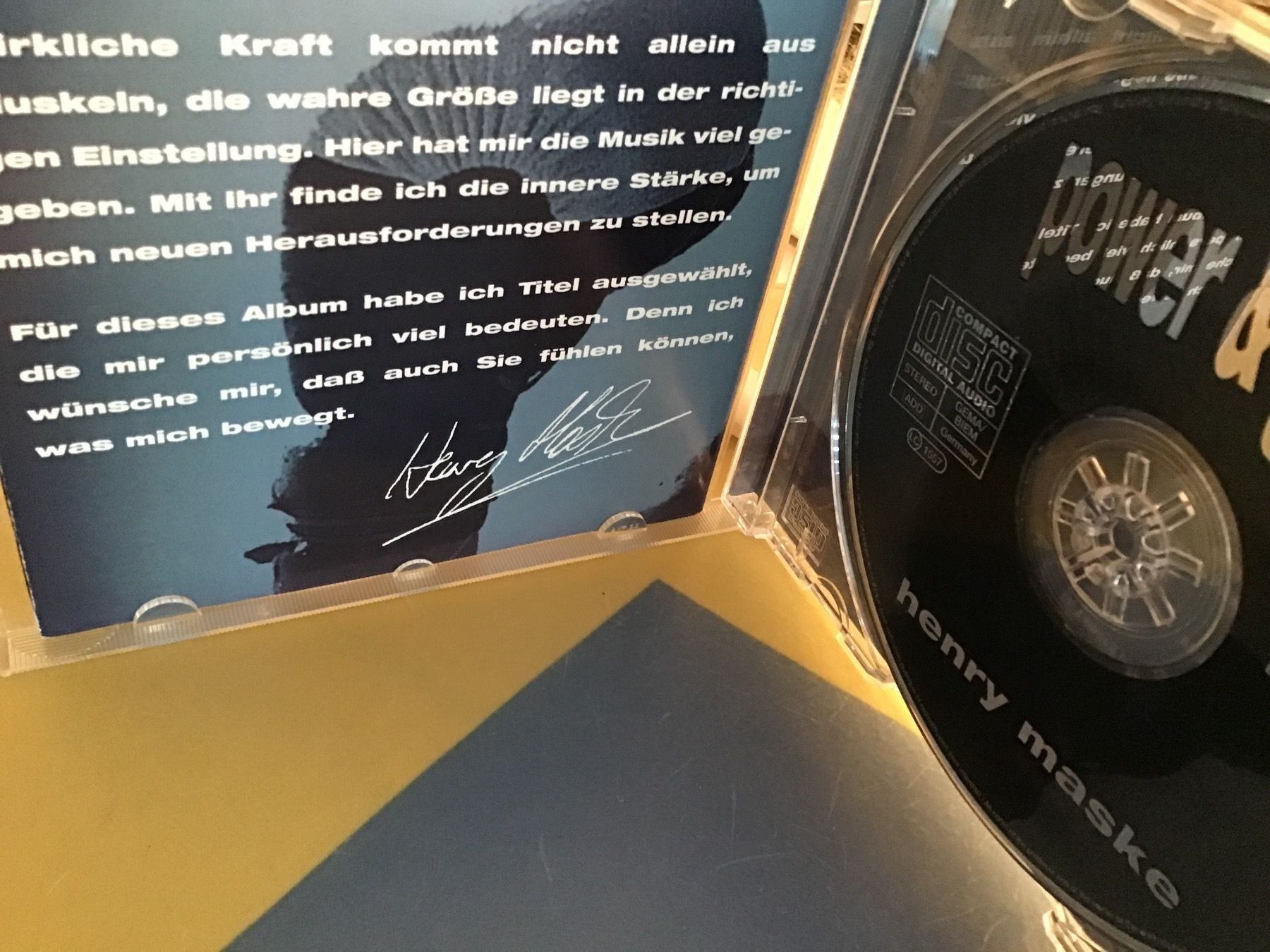 CDs: henry maske power & glory – Gebraucht aus Thierachern von sweden08 2
