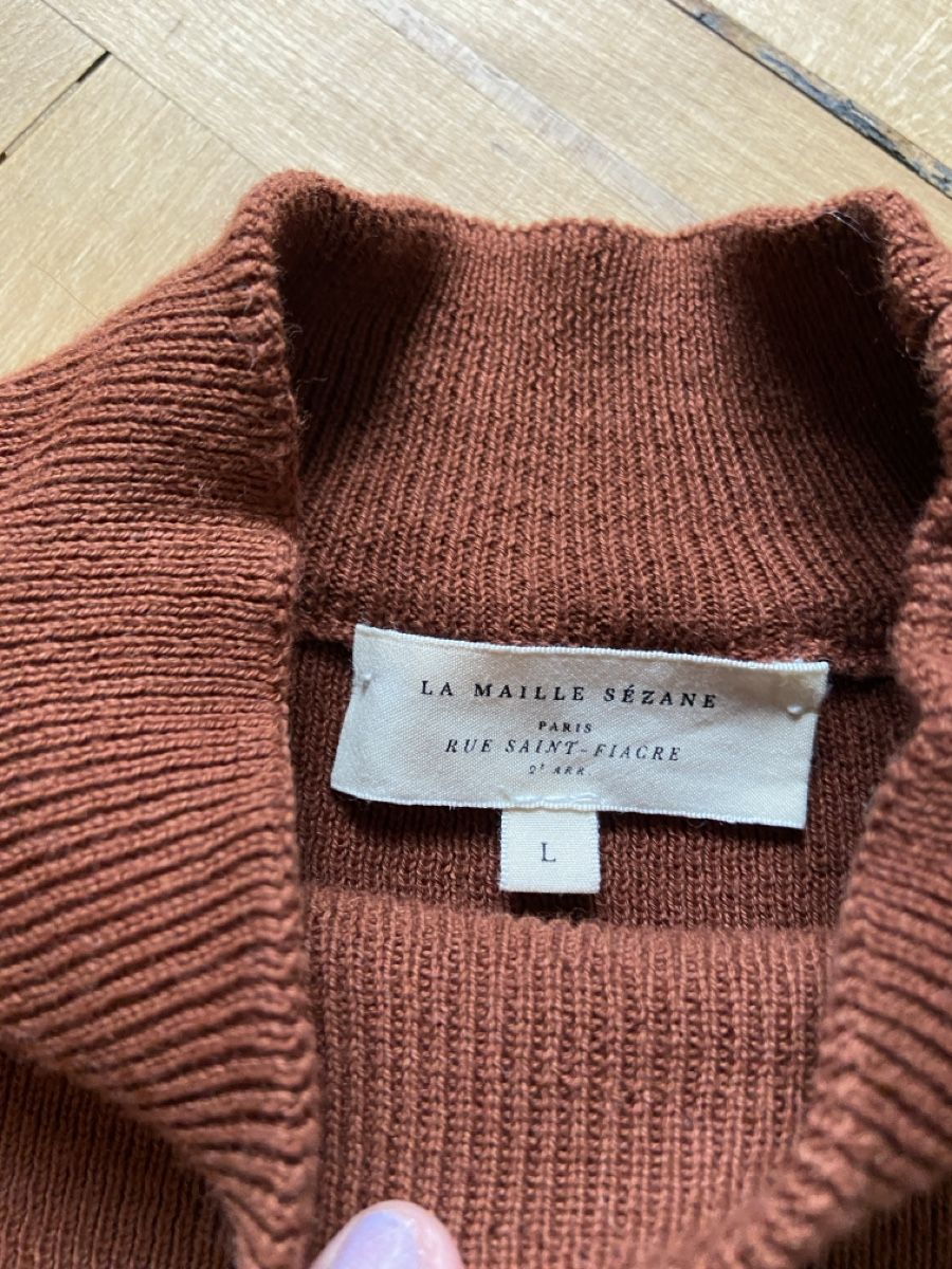 Sezane Maglioni & Felpe: Sezane Simon Jumper Sweater Caramel Cotton Wool Pulli – Usato da Münchenstein venduto da B771 6