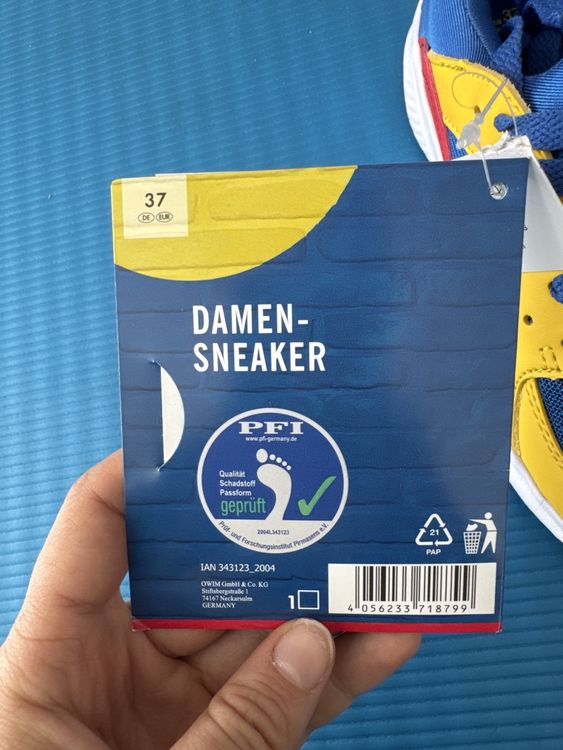 Lidl Chaussures femmes: Coole Lidl Sneaker Gr. 37 Neu mit Etikett – Neuf avec emballage d'origine à Vilters par tha-tha 2