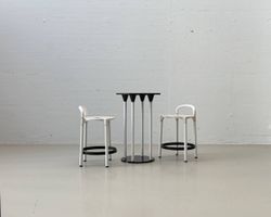 Stehtisch u. Hocker Anna Castelli Ferrieri für Kartell, 80er