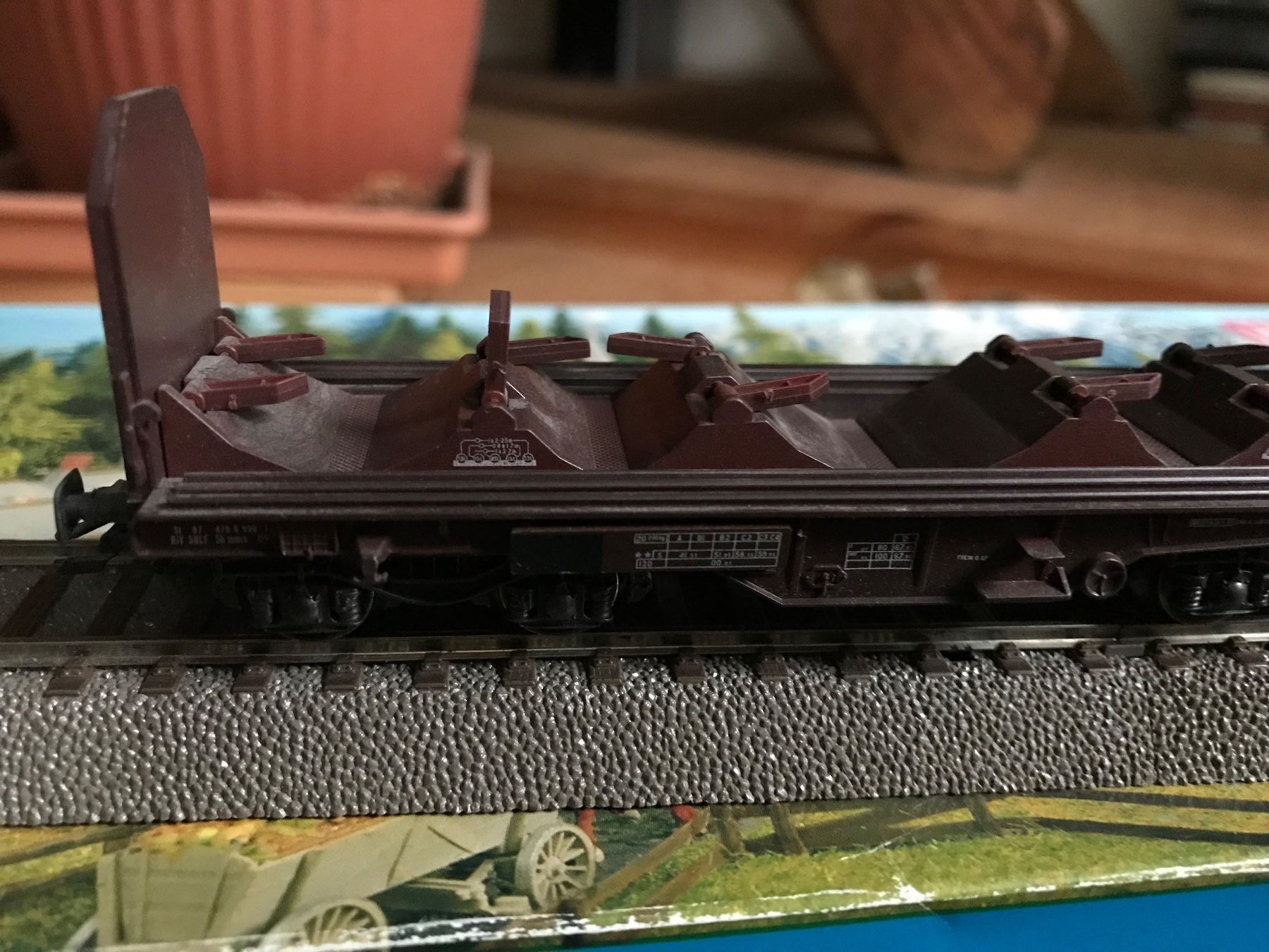 Märklin Modellini di ferrovie: märklin teleskophaubenwagen – Usato da Liestal venduto da ozo2005 1