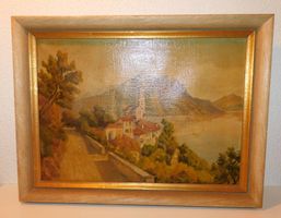 Neue Fundschätze Kunst Ölgemälde signiert 1953 Guy  50 x 40