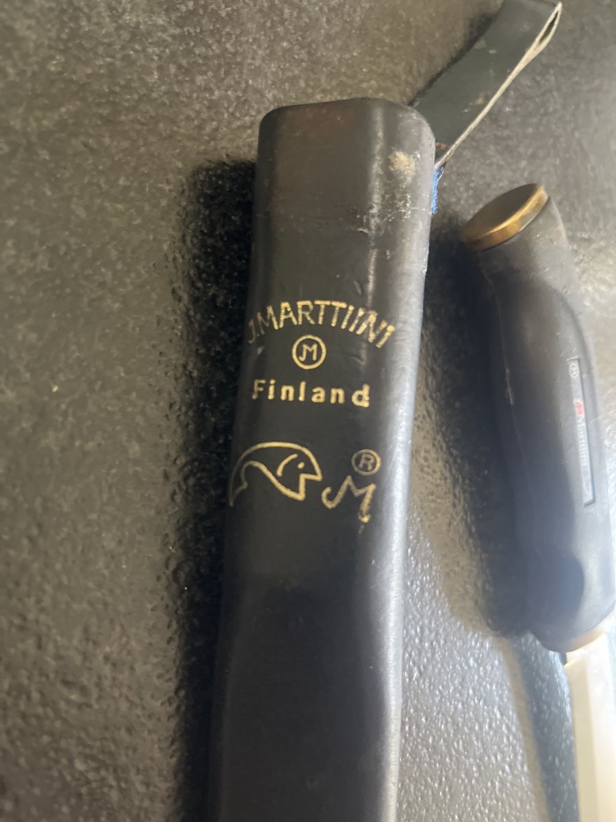 Accessoires: Marttiini Messer mit Scheide Finnland gebraucht – D'occasion à Brienz BE par hey_z9vg 2