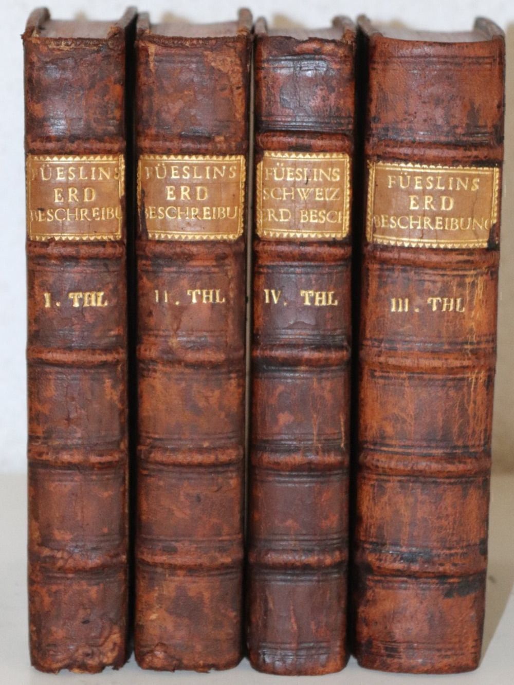Bücher: FÜETZLIN,STAATS- & ERDBESCHREIBUNG,1770 – Gebraucht aus Guensberg von Herzaktion
