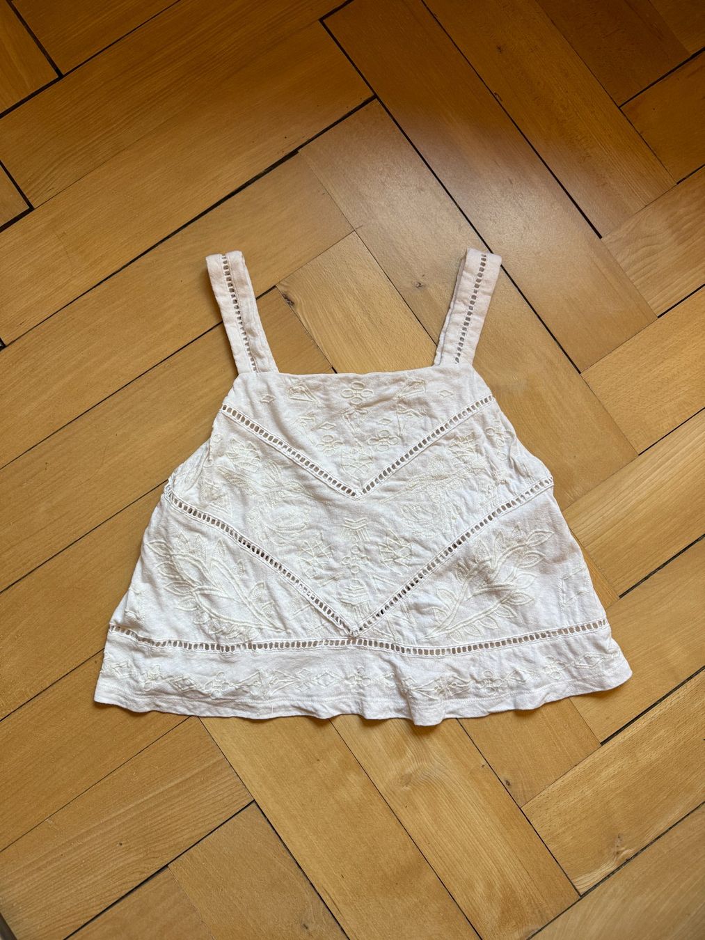 Superdry Top: SUPERDRY - Shabby Chic Top offweiss S – Usato da Zürich venduto da Diazaio