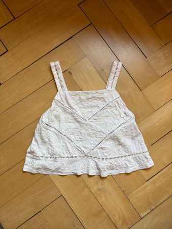 SUPERDRY - Shabby Chic Top offweiss S