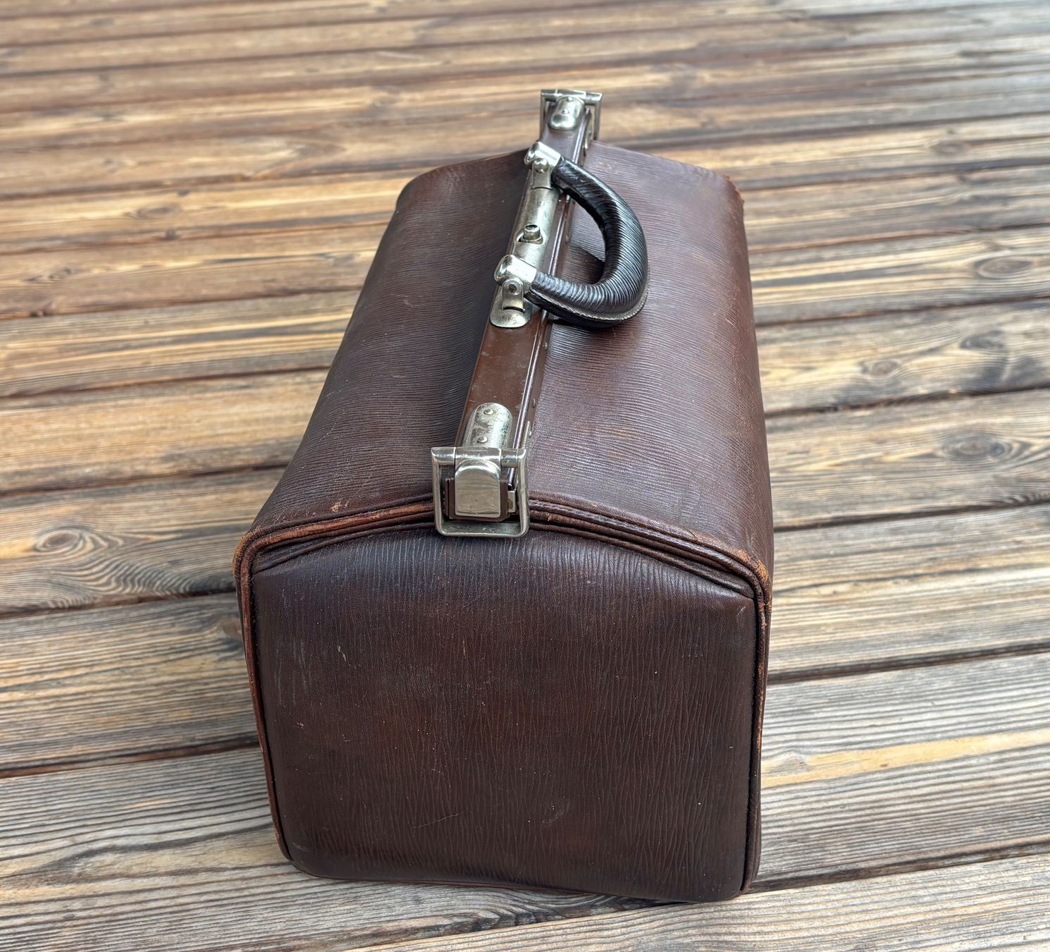 Sacs: antike Arzttasche, Leather Gladstone Bag – D'occasion à Lüchingen par Eeizo 3