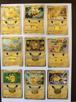 Pokemon 30 Jahre 9x Pikachu 
