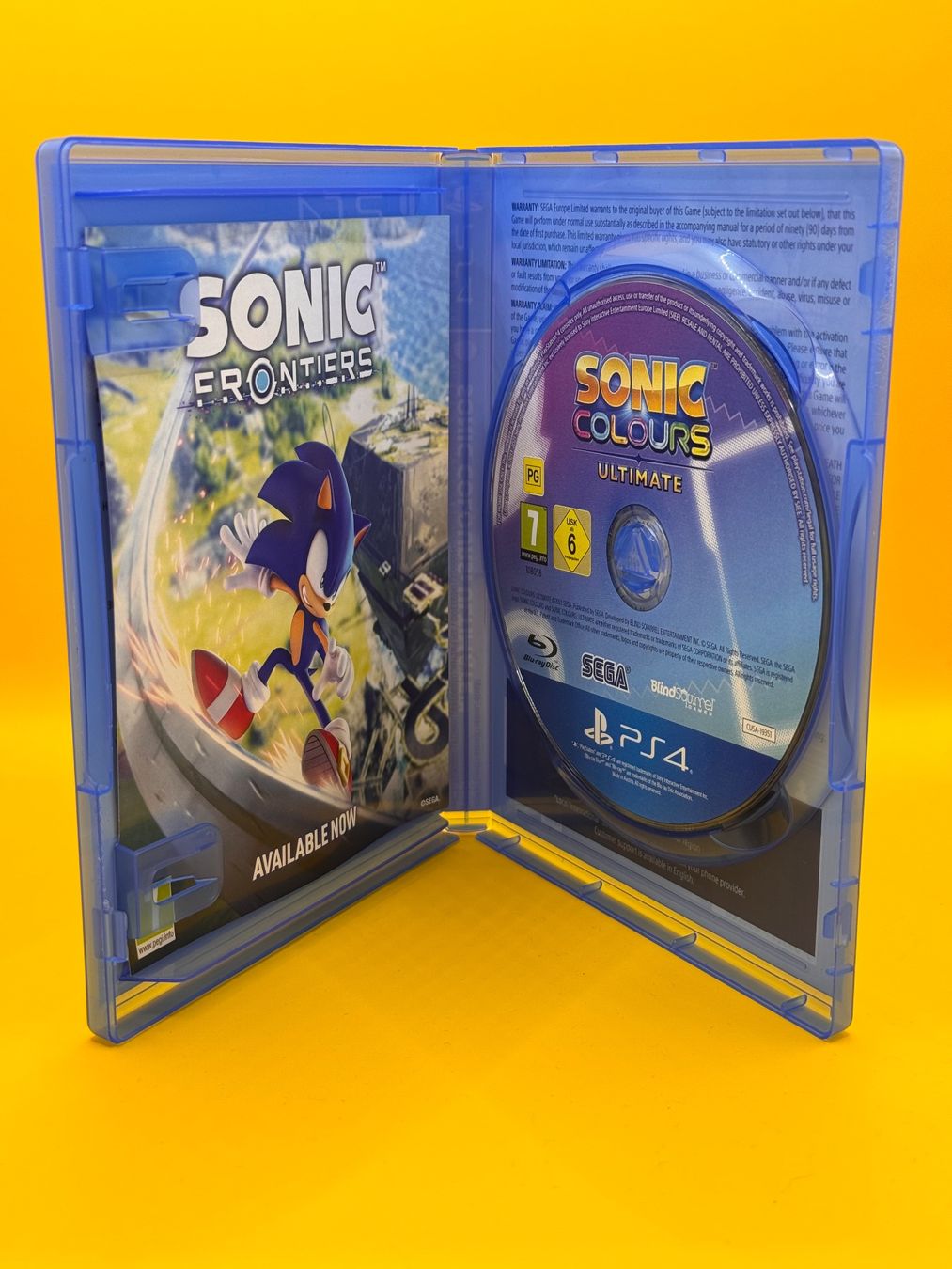 Sony Spiele: Sonic Colours Ultimate PS4 – Gebraucht aus Oberwil b. Zug von silver2024 2