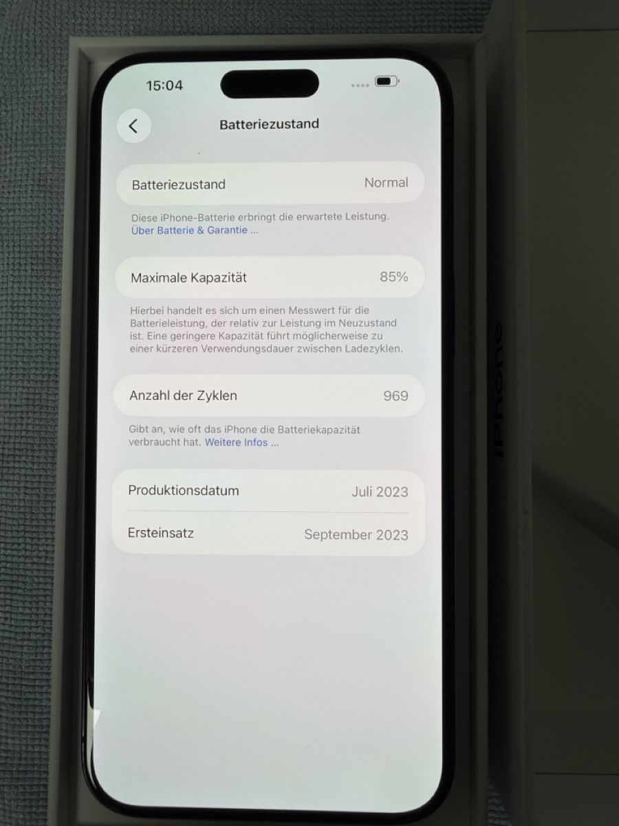 Apple Telefoni cellulari / Smartphones: iPhone 15 Pro Max blau – Nuovo (secondo la descrizione) da Neuhausen am Rheinfall venduto da Golf-GTI 7