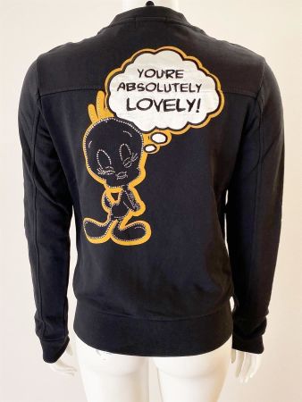 ICEBERG Tweety Swarovski Sweatjacke NEU