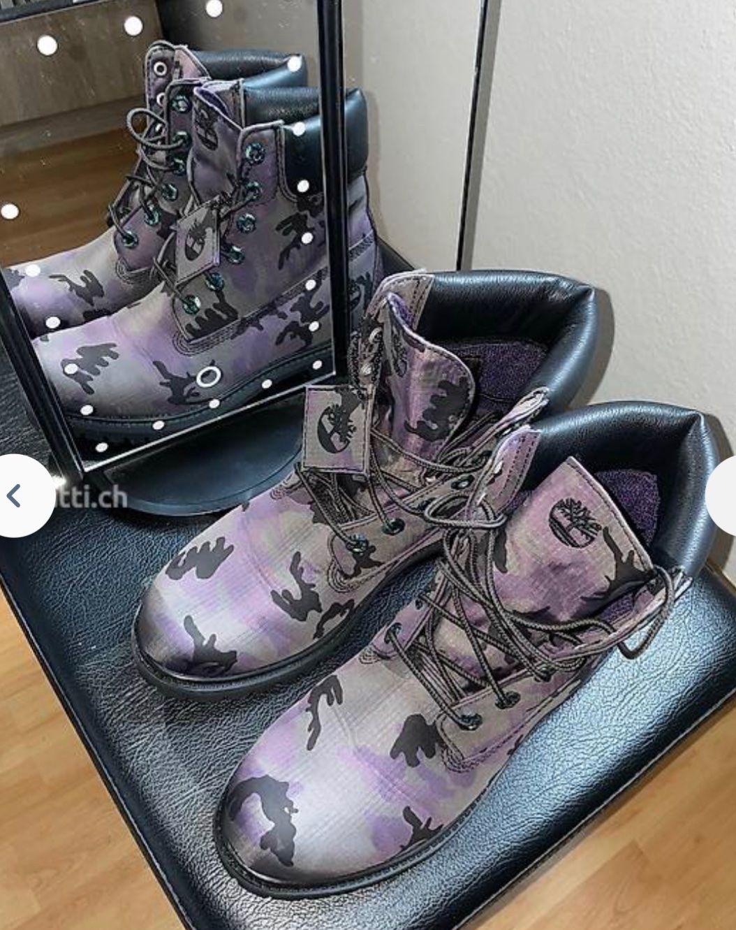 Timberland Scarpe da donna: Timberland Premium Black Camo – Nuovo e nell'imballaggio originale da Schmitten FR venduto da dia_y5nx 3