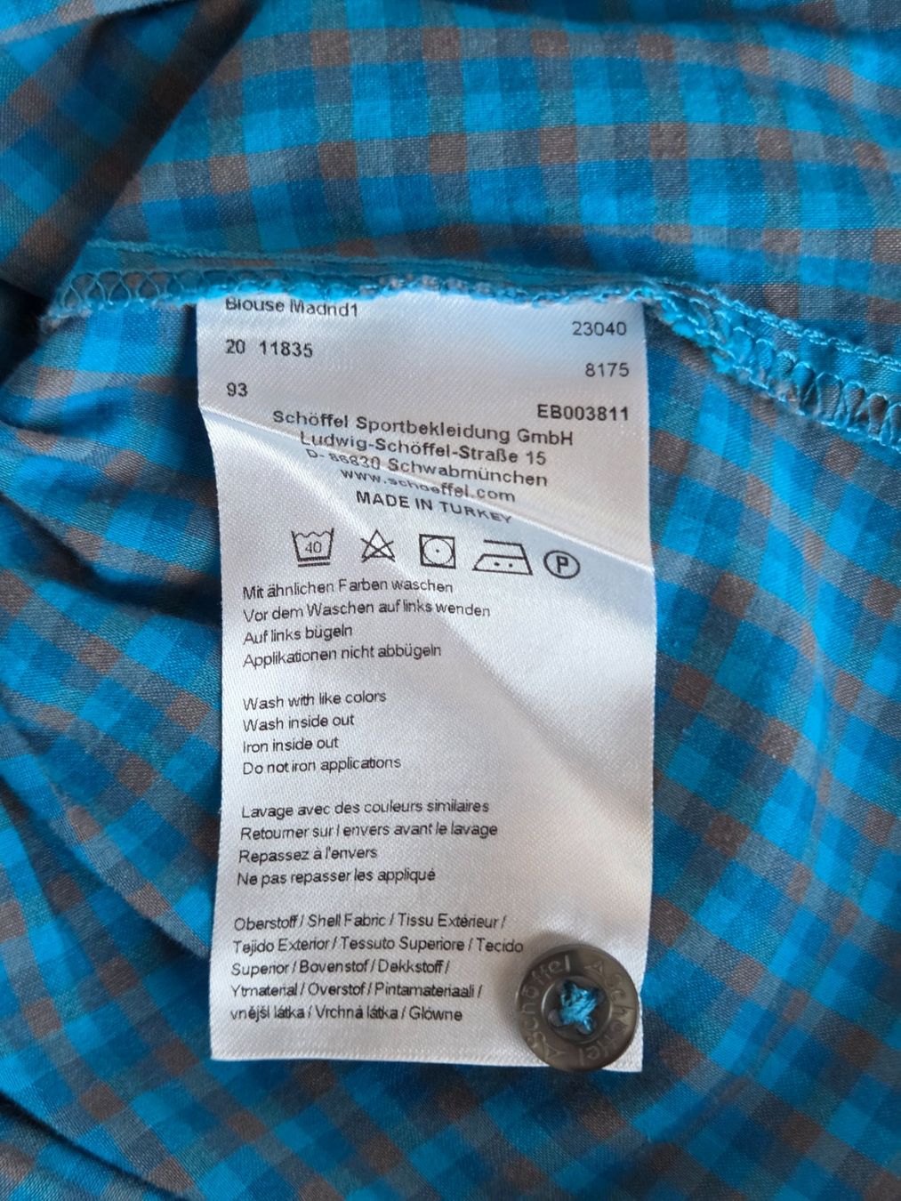 Schoeffel Camicette: Wanderbluse von Schöffel, 38 – Usato da Thayngen venduto da MissMoneypenny 4
