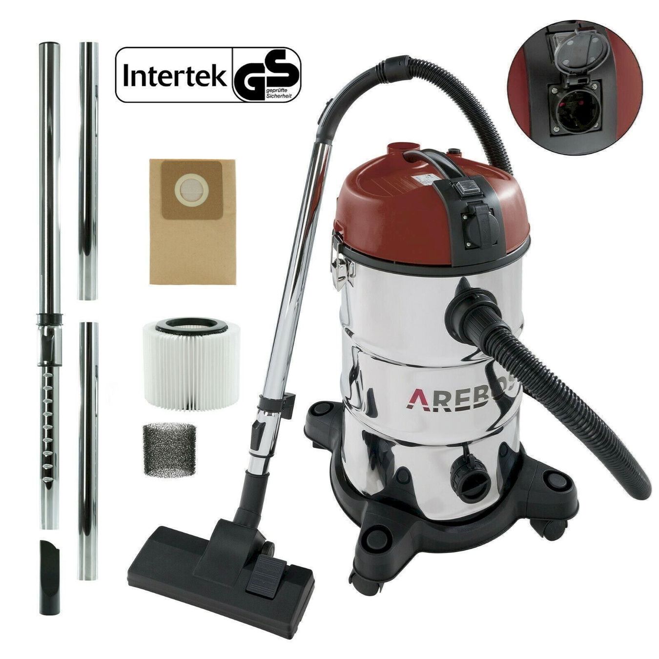 Aspirapolveri & Accessori: Arebos Industriestaubsauger 1300W – Nuovo e nell'imballaggio originale da Bottighofen venduto da zaap