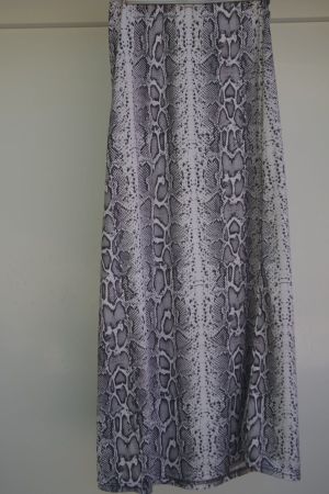Longue jupe - 36 motif peau de serpent Schlangenhautmuster