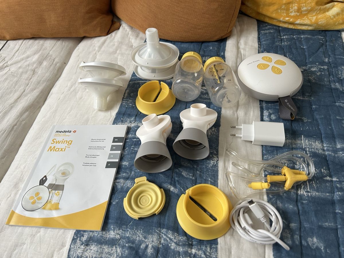 Medela Accessori per l’allattamento: Medela Doppelmilchpumpe – Nuovo (secondo la descrizione) da Basel venduto da Dominik2014 1