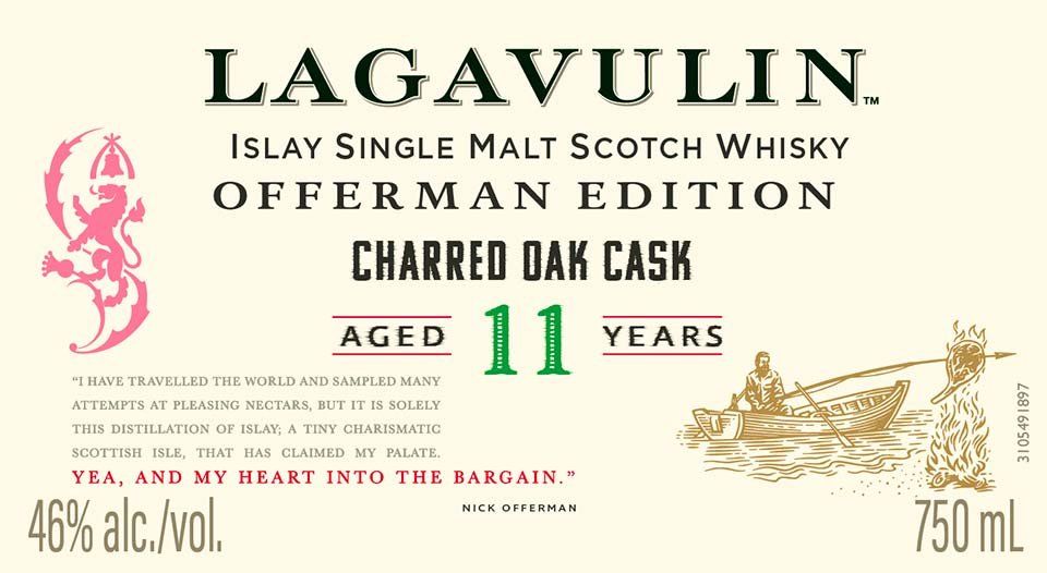 Lagavulin Spirituosen: Lagavulin Offerman 3. Edition 11 Year Charred Oak Cask – Neu und originalverpackt aus Zürich von Incap 1