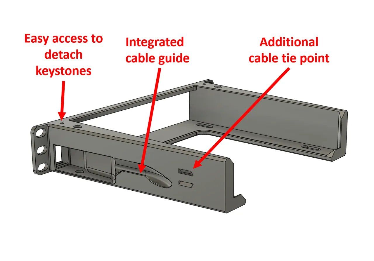 Sonstiges Zubehör: Lenovo ThinkCentre Tiny 10" Rackmount Halterung Keystone – Neu (gemäss Beschreibung) aus Lyss von Andreaslyss 8