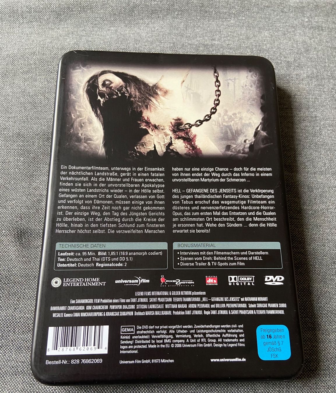 Tutti i DVDs: Hell - Gefangene des Jenseits (2005) Deutsch/Thai – Usato da Luzern venduto da Lycka 2