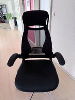 Bürostuhl Netzstoff Schwarz höhenverstellbar guter Zustand