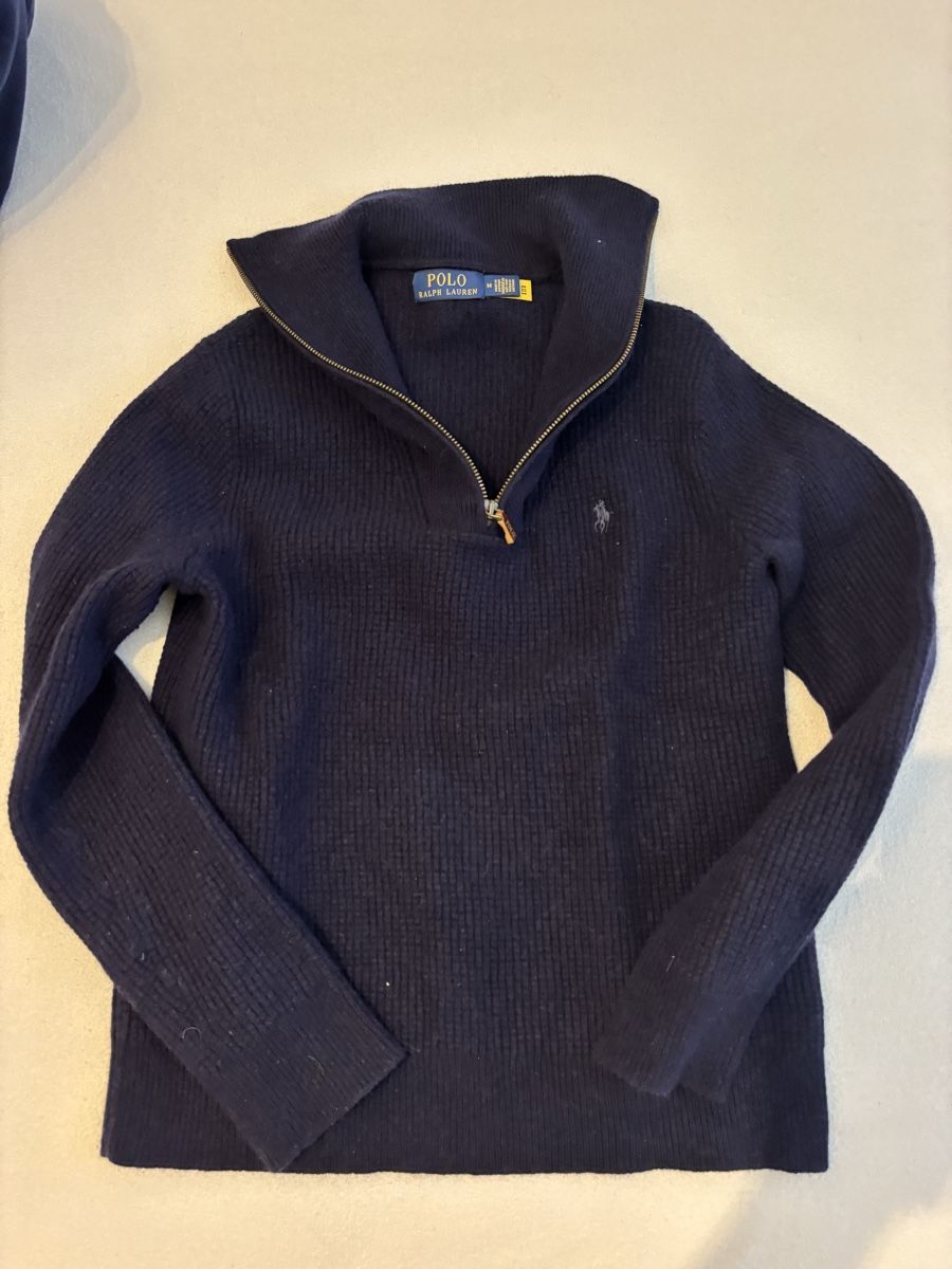 Pullover & Sweatshirts: Polo Ralph Lauren Strickpullover Half-Zip Gr. M Navy – Neu (gemäss Beschreibung) aus Windlach von ssp_k9j9 1