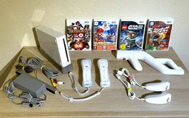 Nintendo Wii mit viel Zubehör und Spielen