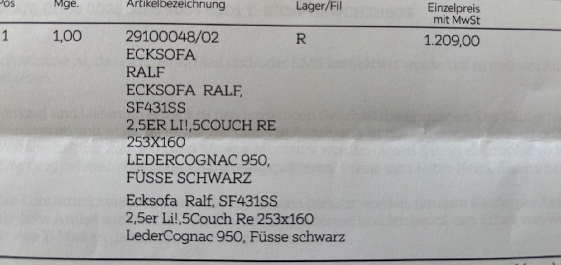 Sofas: Ecksofa Ralf – Neuf (Voir description) à Luzern par bar_mz9s 3