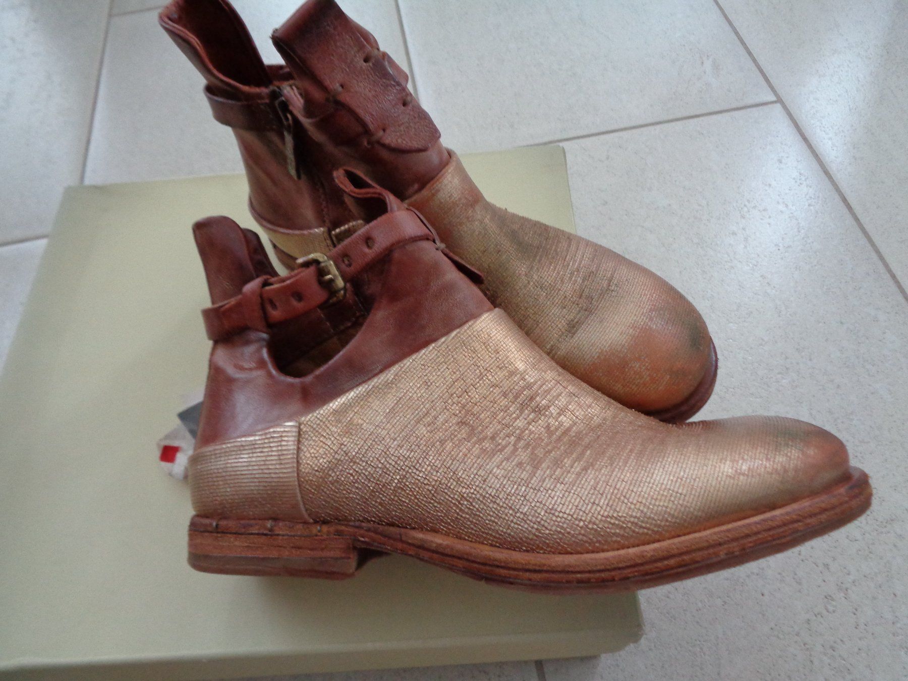 A.S.98 Damenschuhe: AIRSTEP A.S.98 Chukka Boots, GR.37 – Neu (gemäss Beschreibung) aus Rotkreuz von Samballi 1