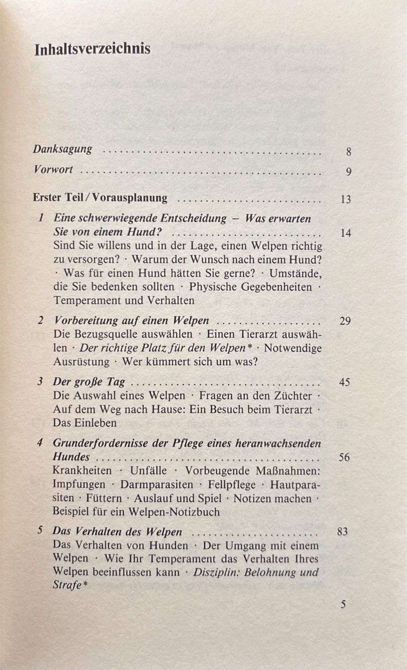 Libri: Vom Welpen zum Hund – Nuovo (secondo la descrizione) da Sarnen venduto da Livres 5