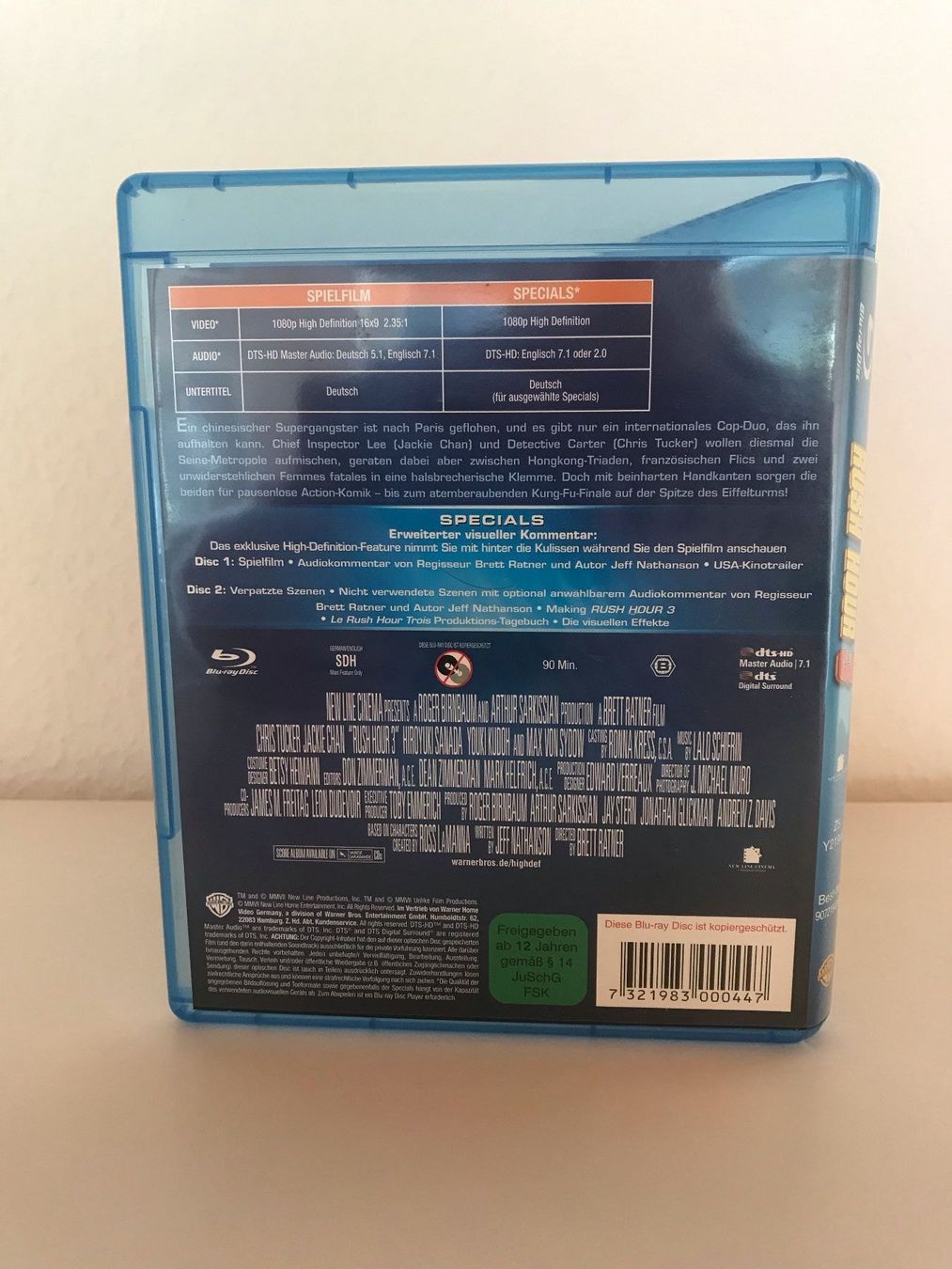 Tutti i DVDs: Rush Hour 3 - bluray – Nuovo (secondo la descrizione) da Liestal venduto da Adam-Grey 1