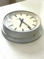 🟢 Uhr Horloge Murale Vintage Zenith Industrielle Métallique