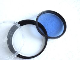 Hoya 52mm 80B Blue Cooling Filter / filtre. Japan.