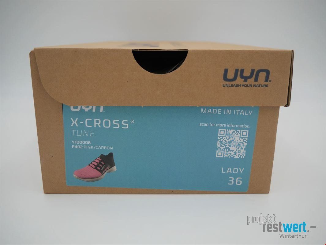 UYN Damenschuhe: UYN X-CROSS TUNE, PINK/CARBON, GR. 36 – Neu (gemäss Beschreibung) aus Winterthur von Restwert_Winterthur 4