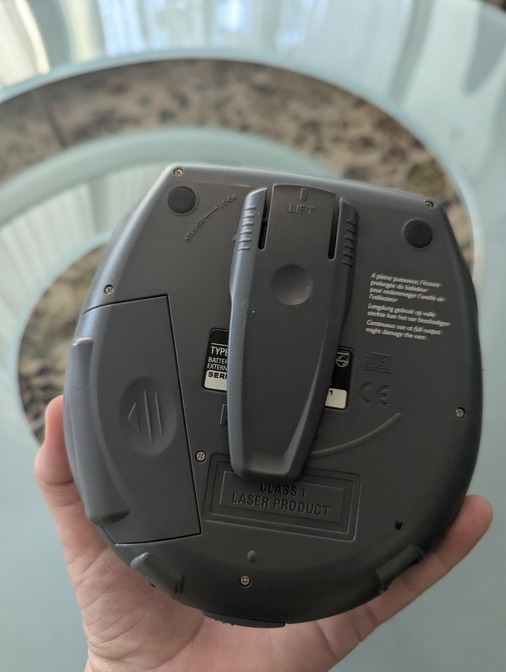 Philips Tragbarer Mediaplayer: Philips Expanium MP3 CD Player Portable Personal Discman  – Gebraucht aus Erlinsbach SO von Meytalien 2