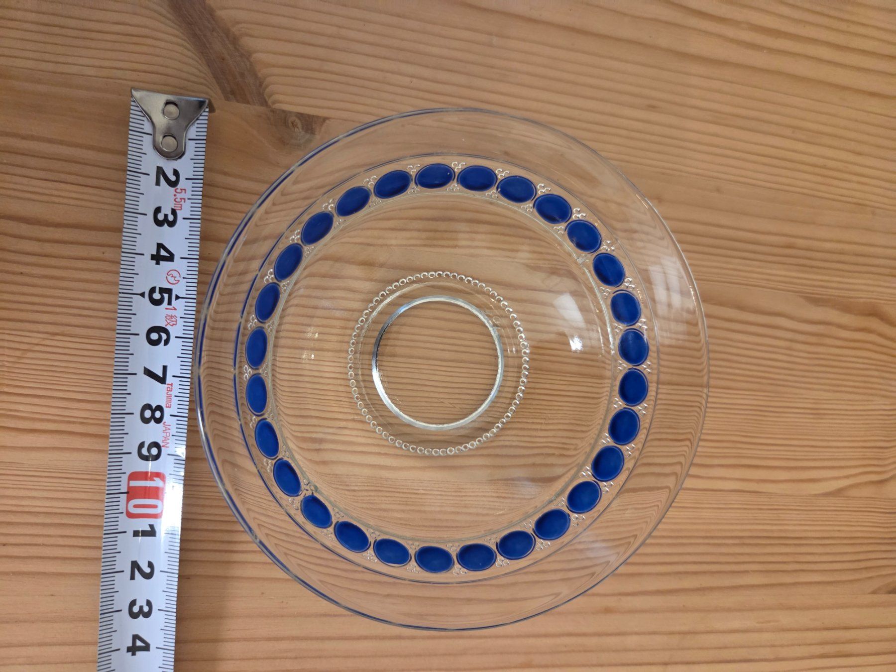 Verres: Schälchen, dunkelblaue Punkte auf Glas – D'occasion à Liestal par ITOlio 1