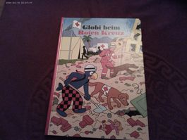 Globifigur Globi beim Roten Kreuz Buch (1 AUFLAGE)